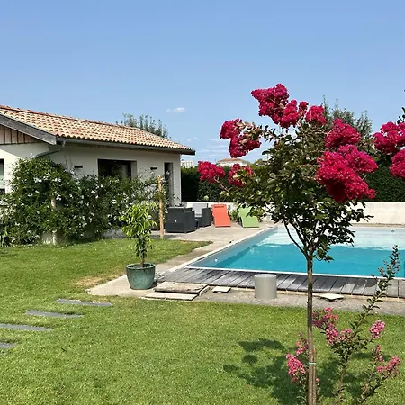 Studio Vue Piscine Au Calme Pres Des Vignes Pessac Exterior foto